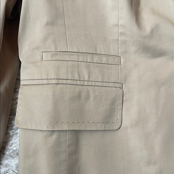 Ann Taylor Beige Khaki Women's Blazer Size 10 - Picture 4 of 6